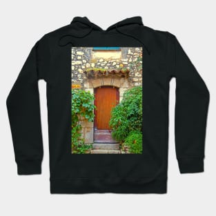 Medieval Doorway in Eze Hoodie